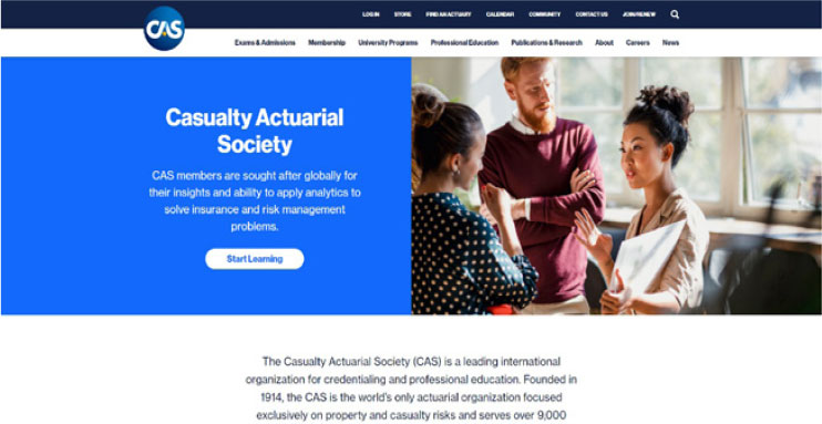 Cas Website CAS Marketing and Communication Efforts Recognized with 12 Industry ...
