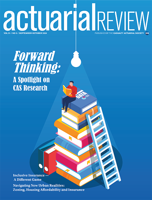 Actuarial Review September October 2024 cover